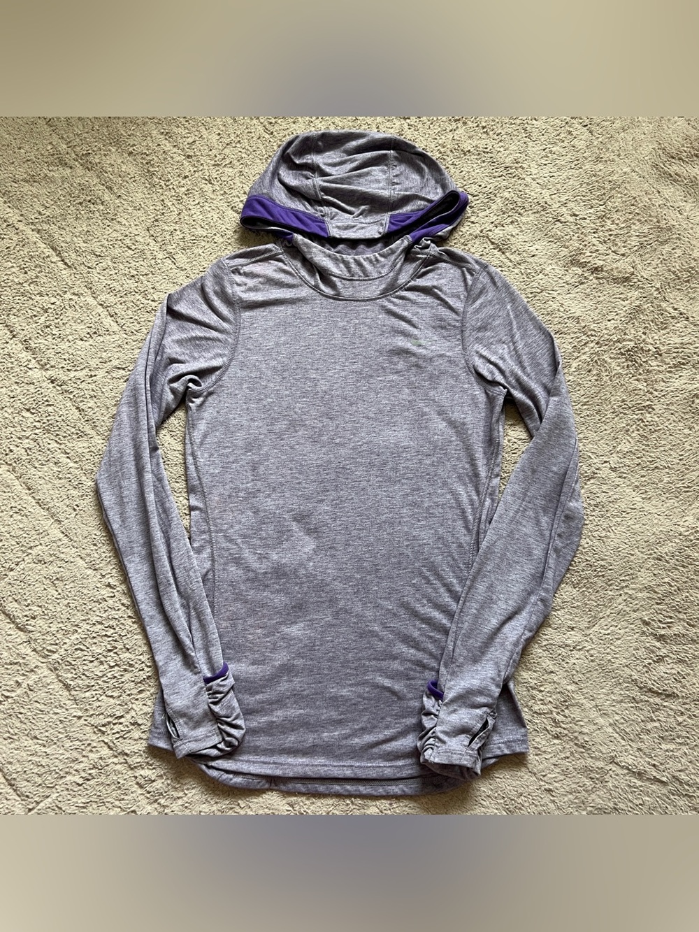 Nike Dri-Fit Running Hoodie Sporty Athleisure‎ Gym Workout Pilates Yoga Sz XS